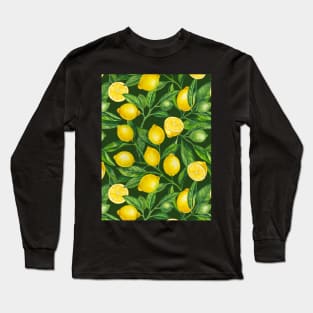 Lemon branches 3 Long Sleeve T-Shirt